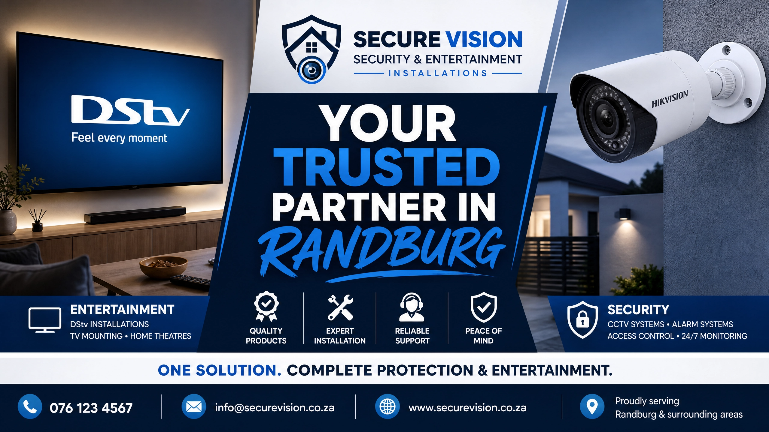 DStv installation services in Randburg